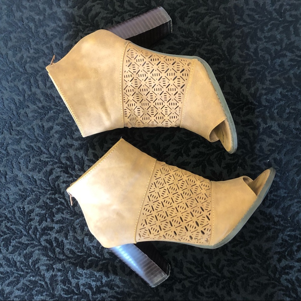 Cute heeled boots